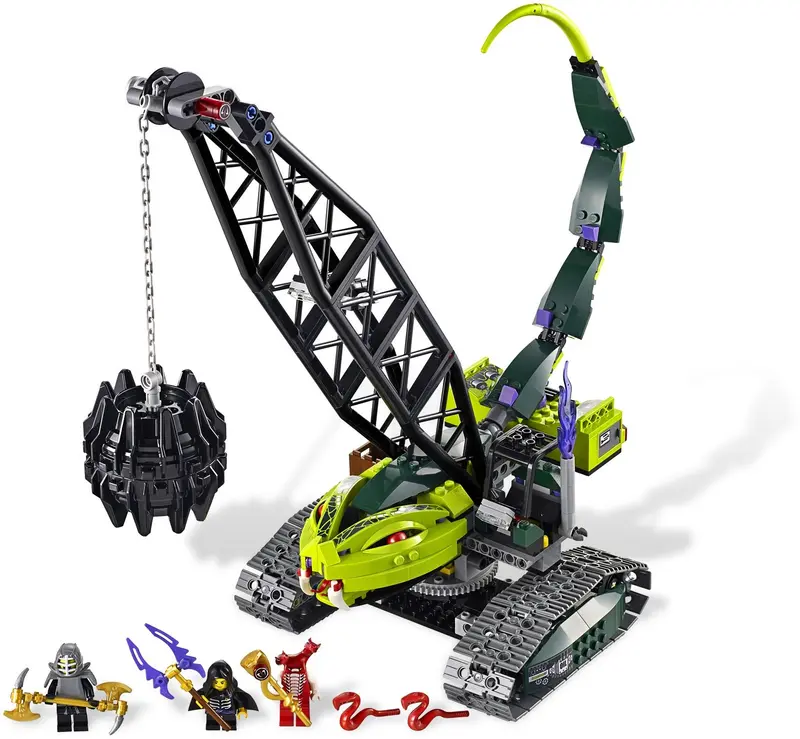 LEGO Ninjago 9457 Fangpyre Wrecking Ball set
