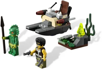 LEGO Monster Fighters 9461 The Swamp Creature set