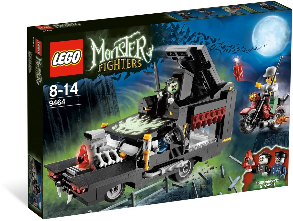 LEGO Monster Fighters 9464 The Vampyre Hearse set, image 2