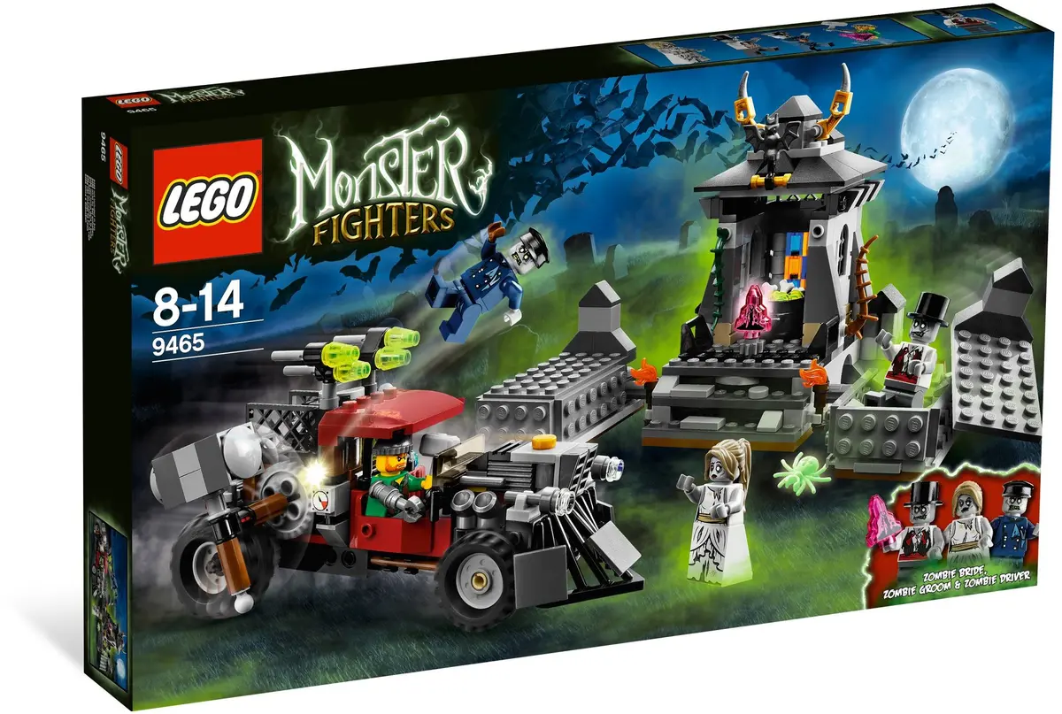 LEGO Monster Fighters 9465 The Zombies set, image 2