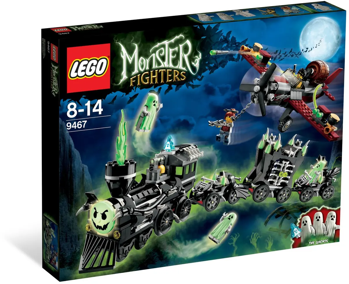 LEGO Monster Fighters 9467 The Ghost Train set, image 2