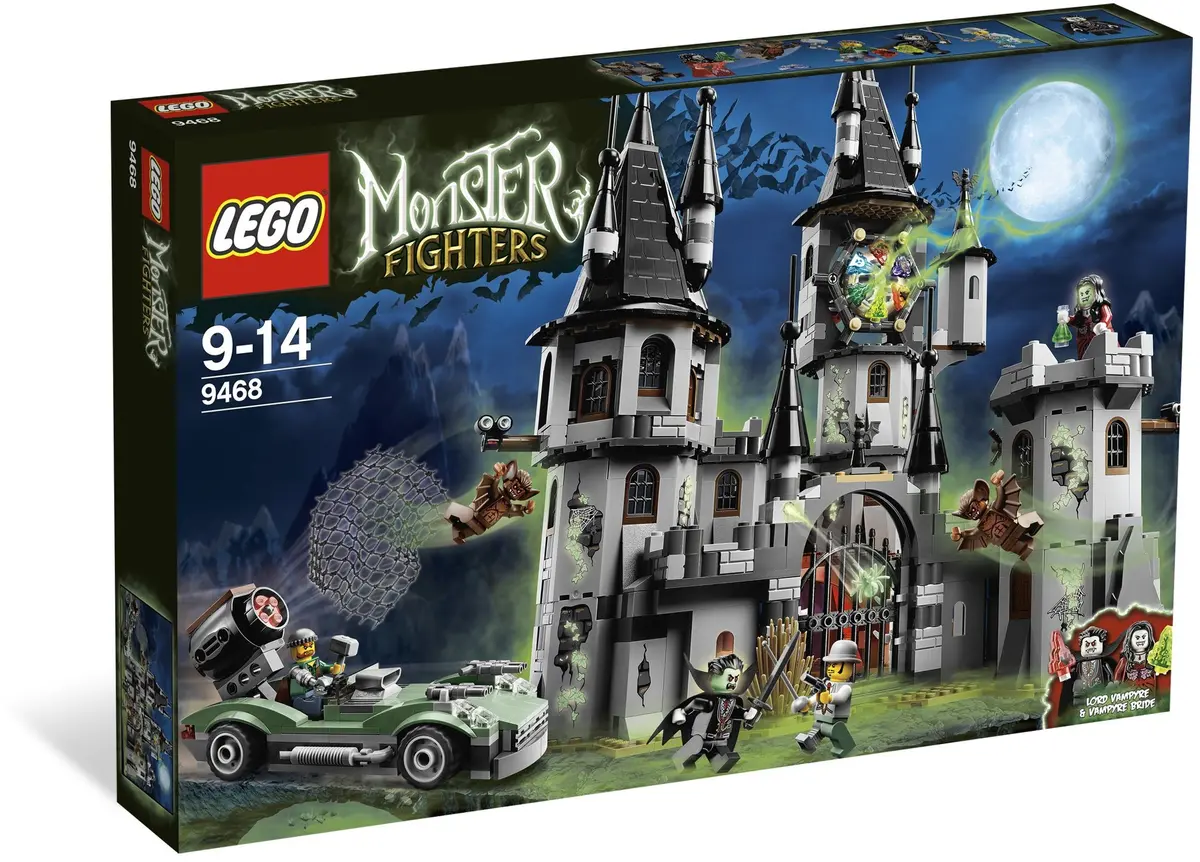 LEGO Monster Fighters 9468 Vampyre Castle set, image 2