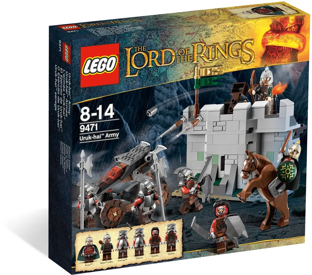 LEGO The Lord of the Rings 9471 Uruk-Hai Army set, image 2