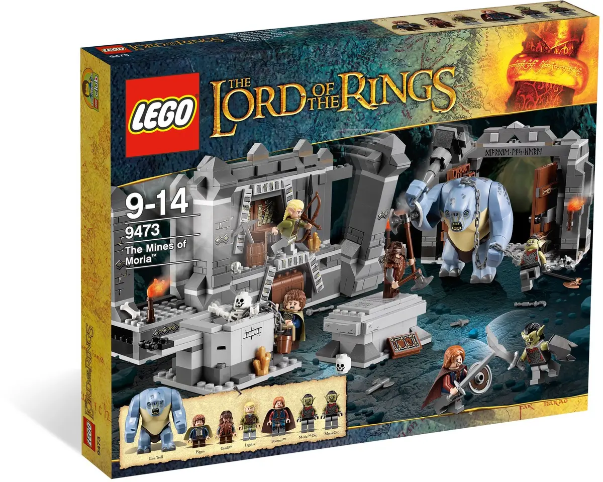 LEGO The Lord of the Rings 9473 The Mines of Moria set, image 2