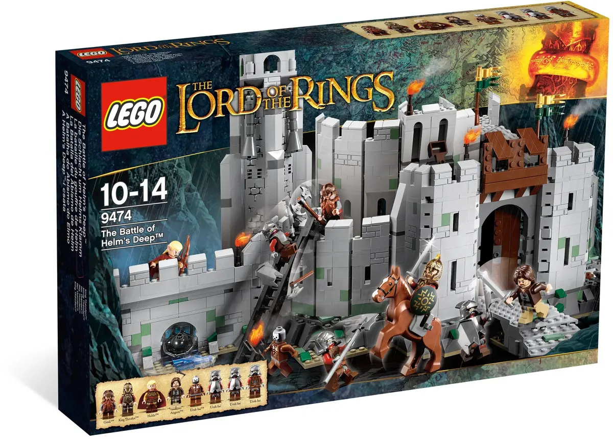 LEGO The Lord of the Rings 9474 The Battle of Helm's Deep set, image 2