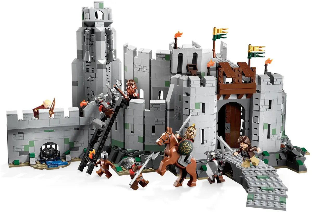 LEGO The Lord of the Rings 9474 The Battle of Helm's Deep set
