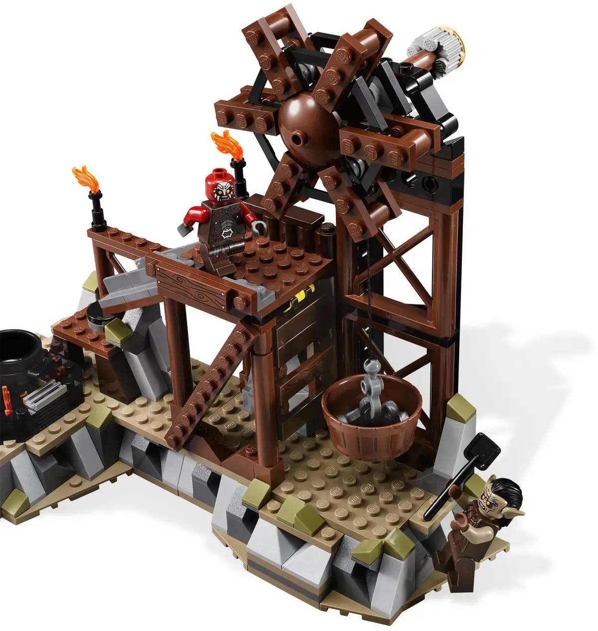 LEGO The Lord of the Rings 9476 The Orc Forge set, image 3