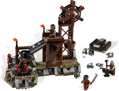 LEGO The Lord of the Rings 9476 The Orc Forge set