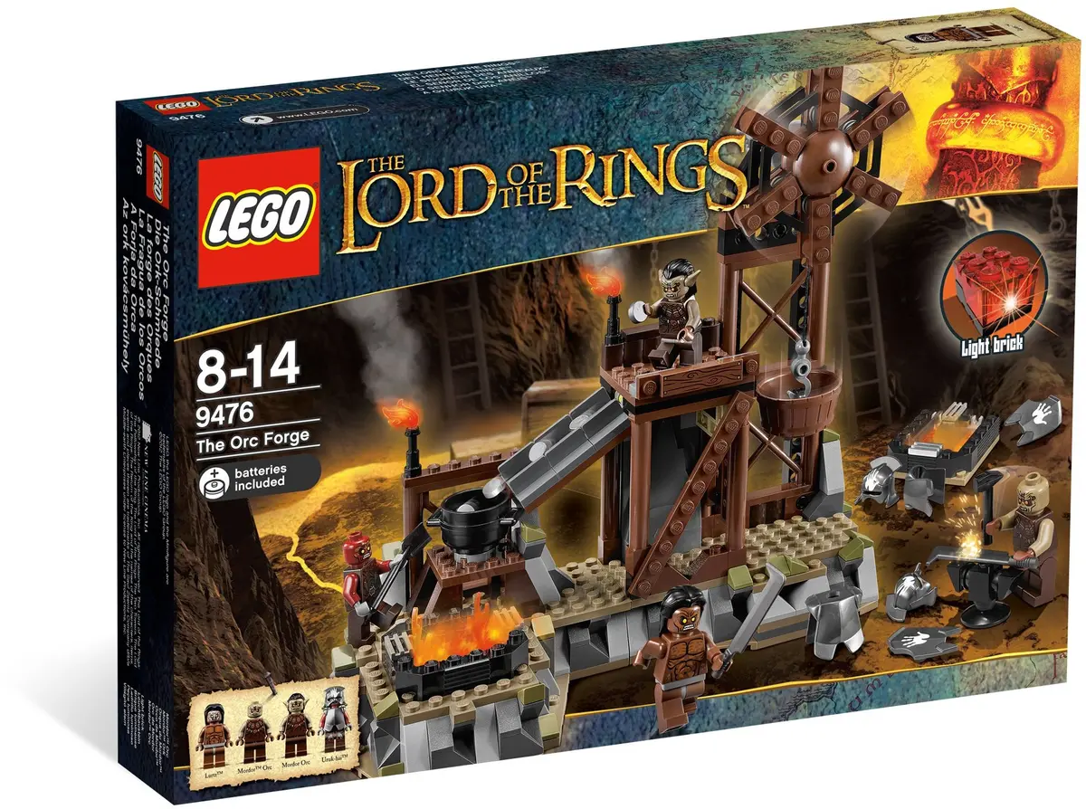 LEGO The Lord of the Rings 9476 The Orc Forge set, image 2
