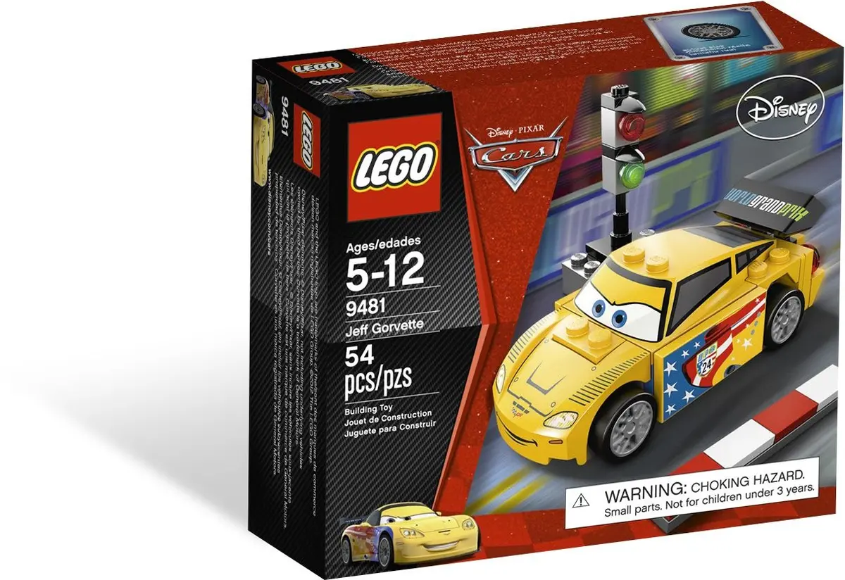 LEGO Cars 9481 Jeff Gorvette set, image 2