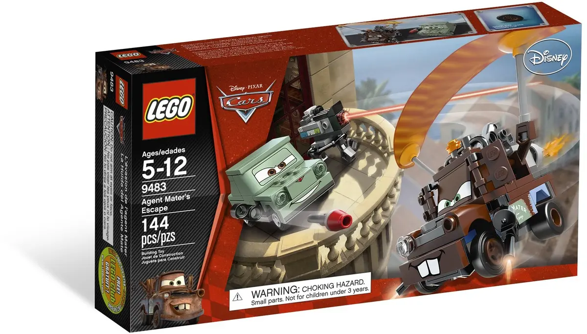 LEGO Cars 9483 Agent Mater's Escape set, image 2