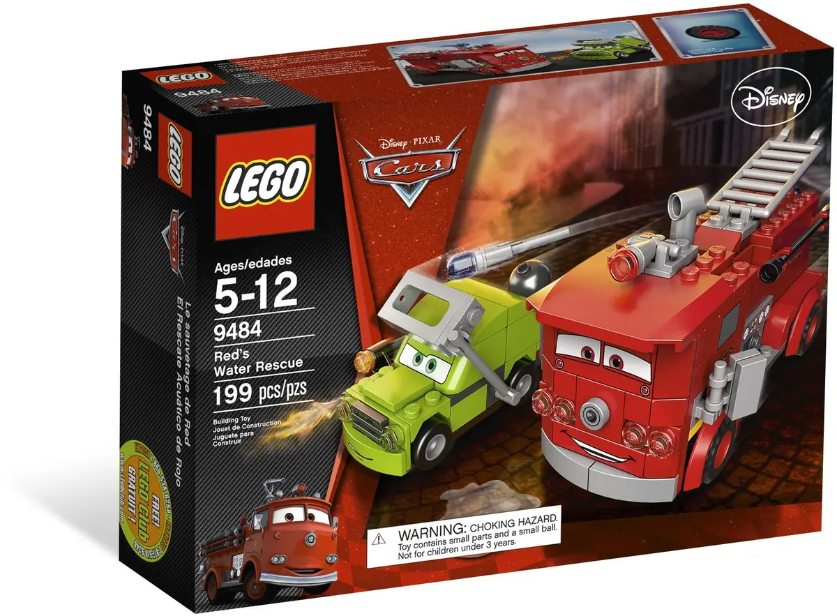 LEGO Cars 9484 Red's Water Rescue set, image 2