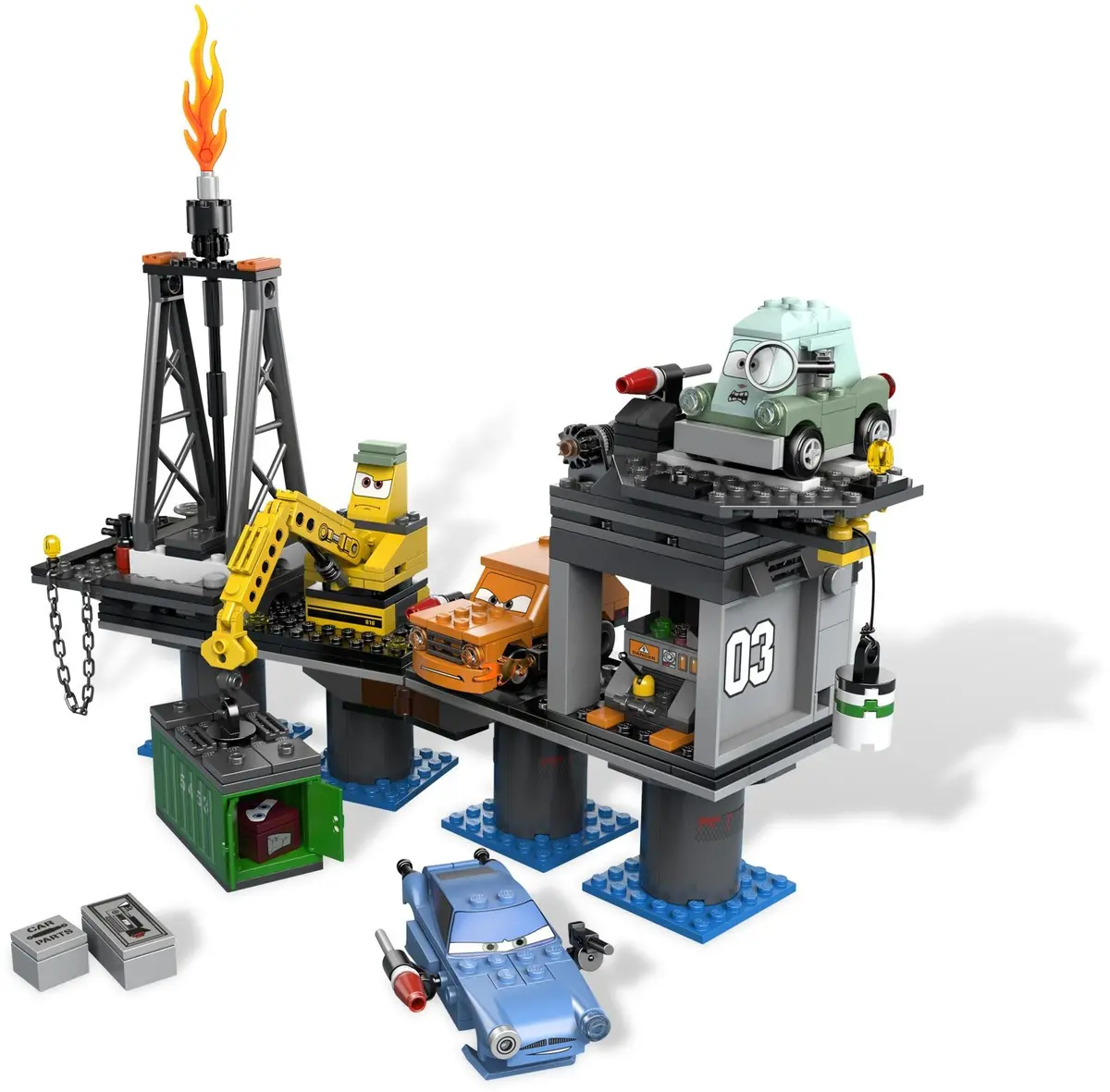 LEGO Cars 9486 Oil Rig Escape set, image 5