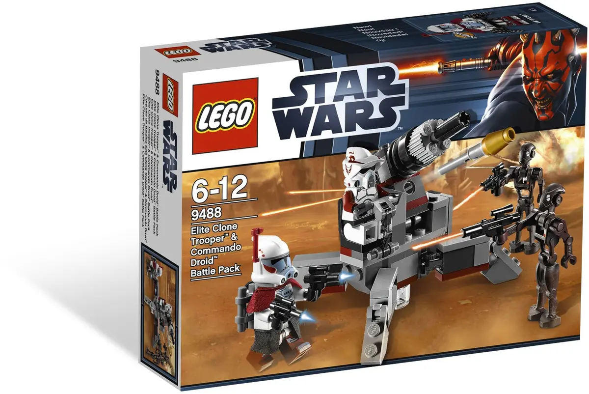 LEGO Star Wars 9488 Elite Clone Trooper & Commando Droid Battle Pack set, image 2