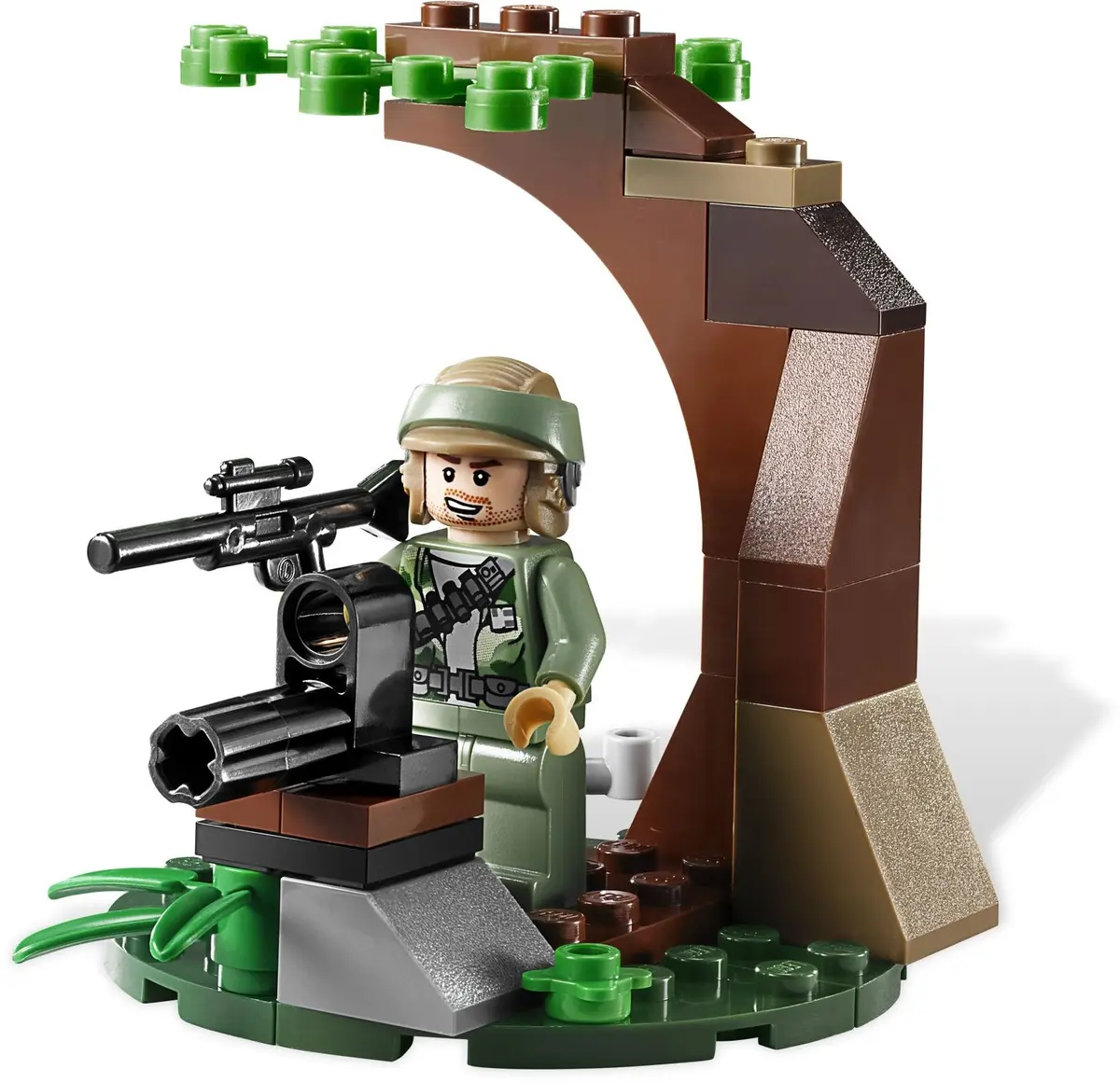 LEGO Star Wars 9489 Endor Rebel Trooper & Imperial Trooper Battle Pack set, image 6