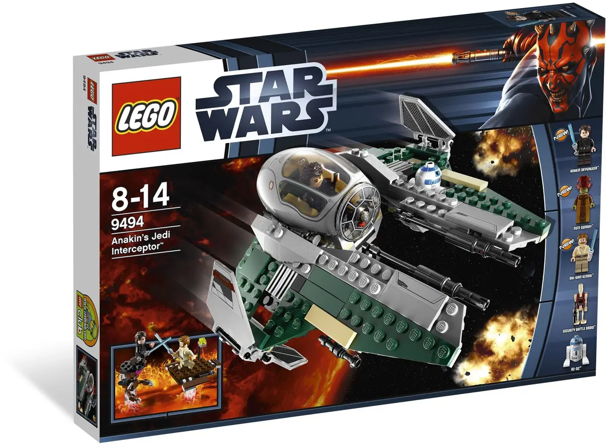 LEGO Star Wars 9494 Anakin's Jedi Interceptor set, image 2