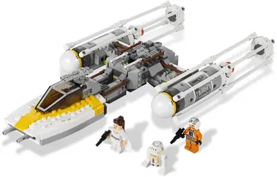 LEGO Star Wars 9495 Gold Leader's Y-wing Starfighter set