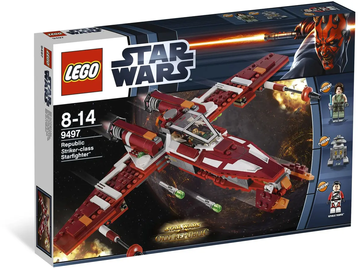 LEGO Star Wars 9497 Republic Striker-class Starfighter set, image 2
