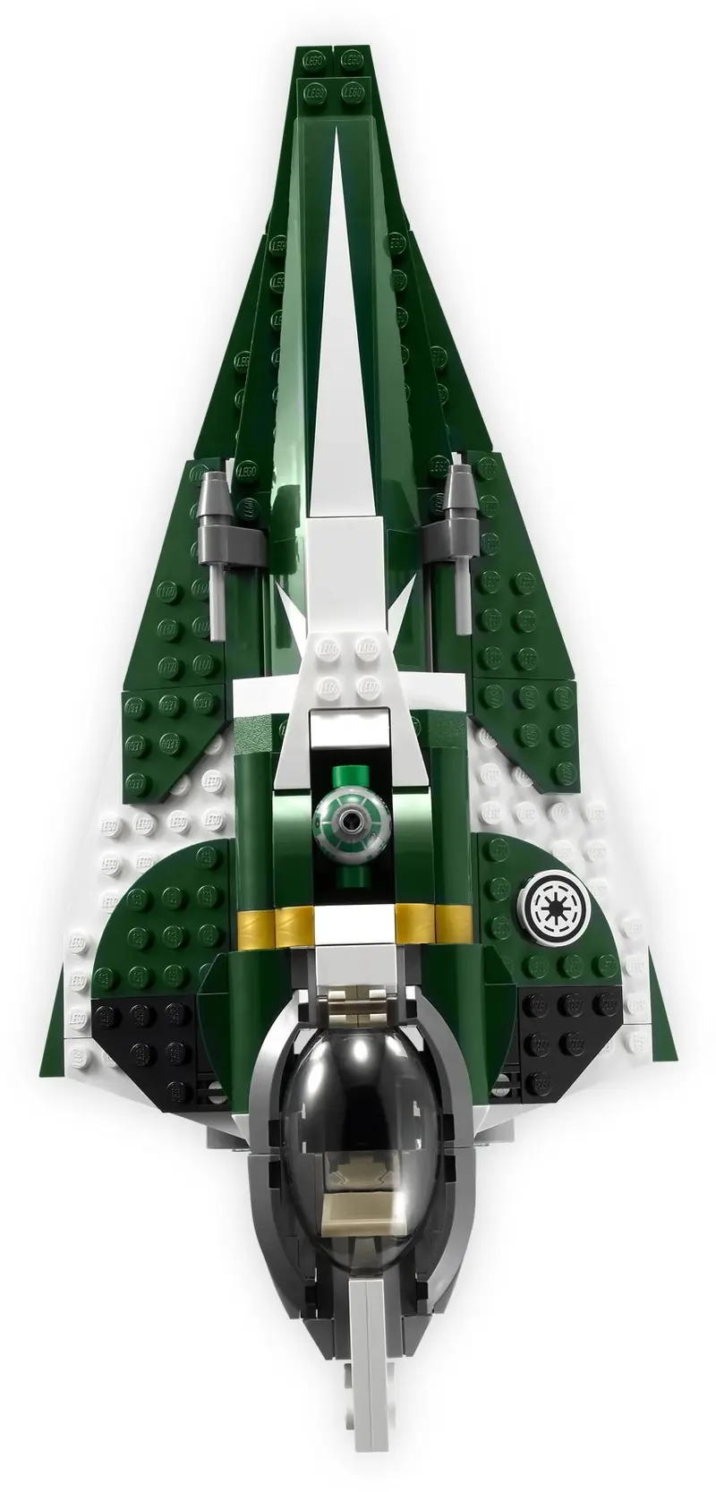 LEGO Star Wars 9498 Saesee Tiin's Jedi Starfighter set, image 7