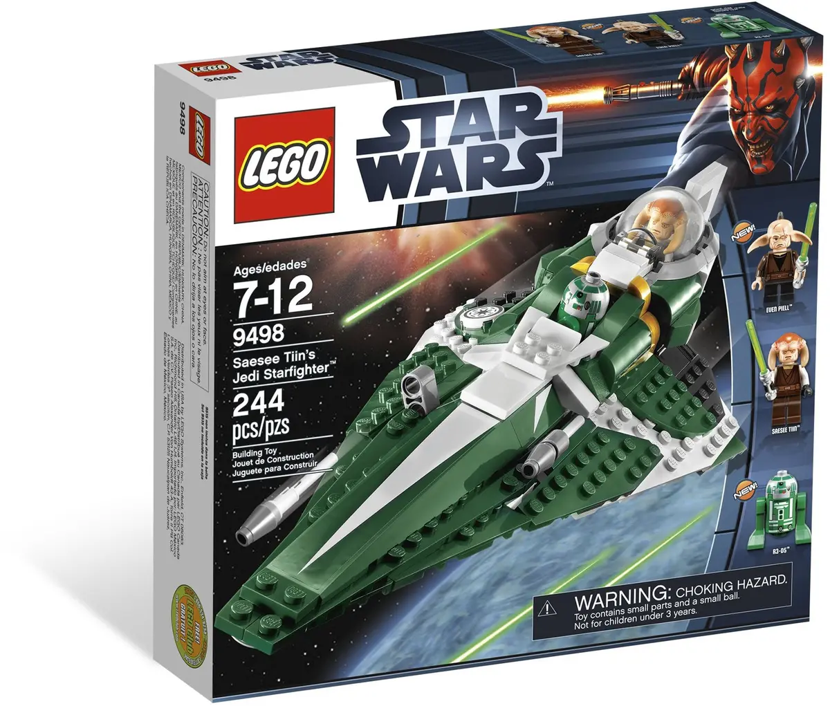 LEGO Star Wars 9498 Saesee Tiin's Jedi Starfighter set, image 2
