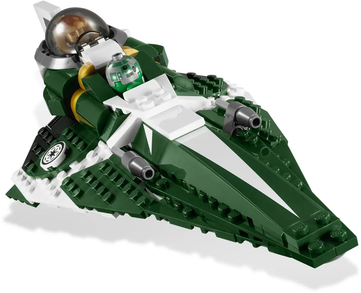 LEGO Star Wars 9498 Saesee Tiin's Jedi Starfighter set, image 4