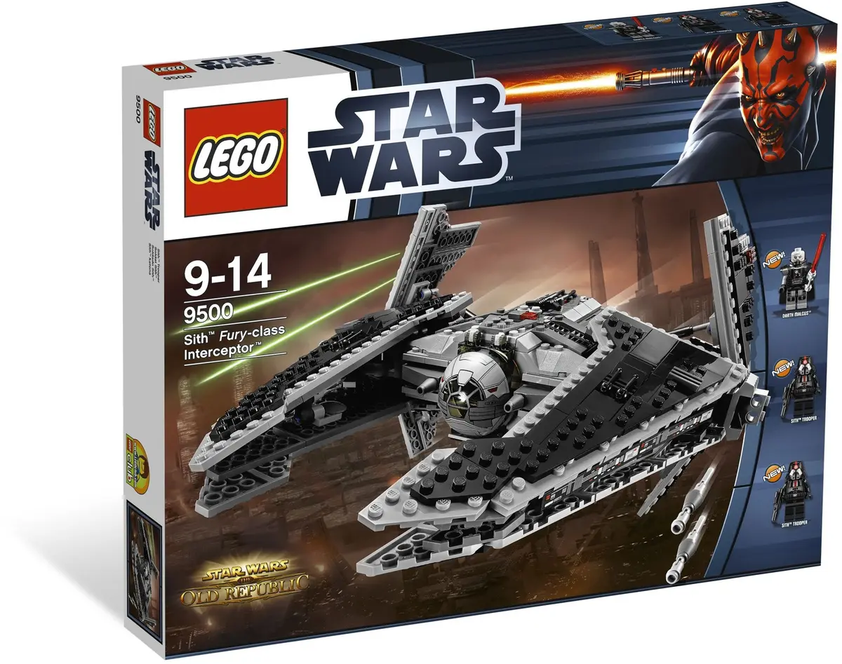 LEGO Star Wars 9500 Sith Fury-class Interceptor set, image 2