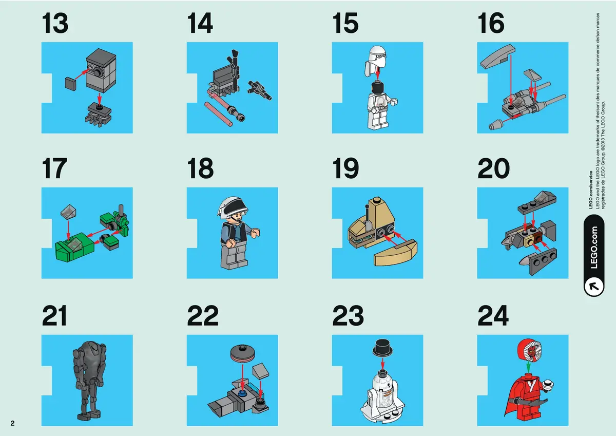LEGO Star Wars 9509 LEGO Star Wars Advent Calendar set, image 3