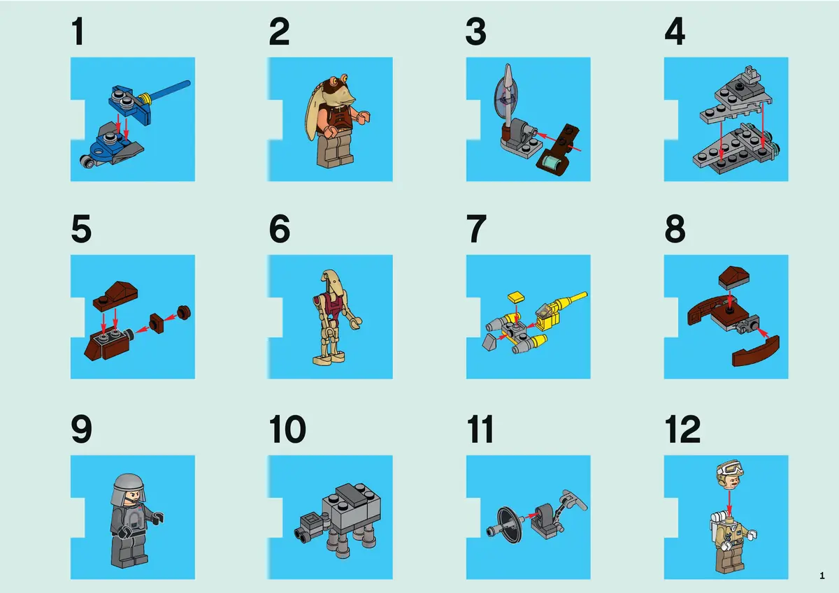 LEGO Star Wars 9509 LEGO Star Wars Advent Calendar set, image 2