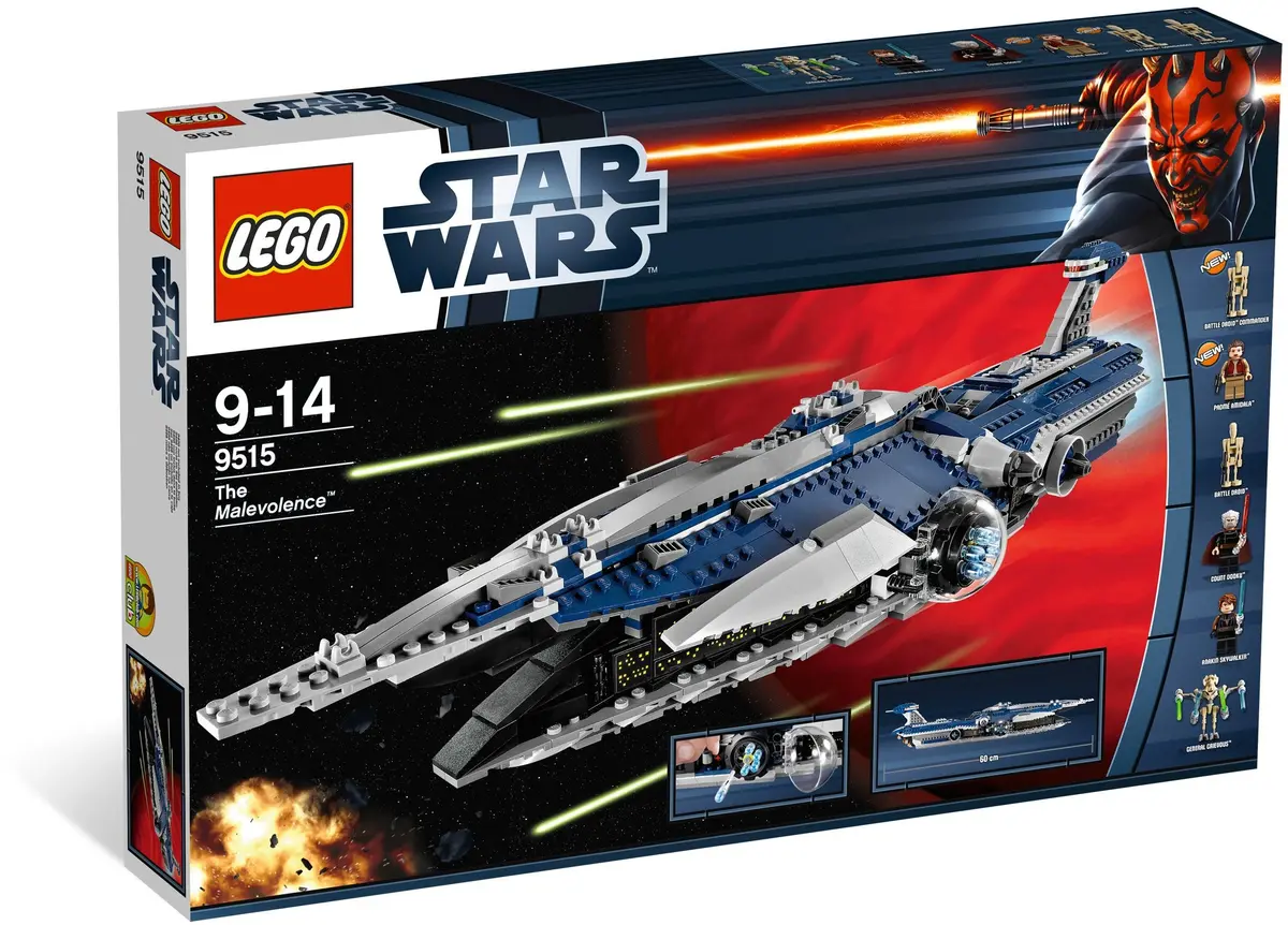 LEGO Star Wars 9515 The Malevolence set, image 2