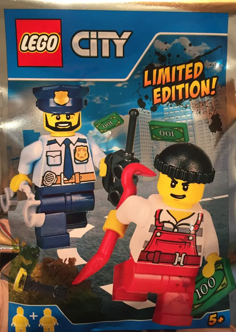 LEGO City 951701 Policeman and crook set