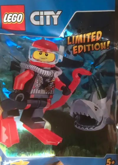 LEGO City 951703 Diver and shark set