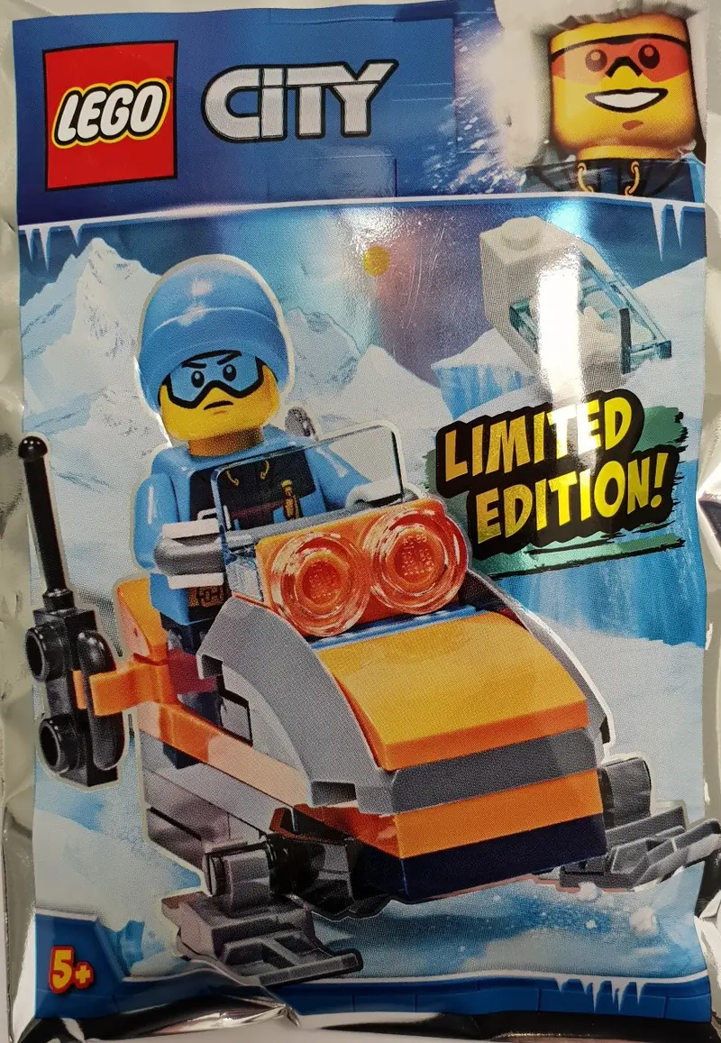 LEGO City 951810 Arctic Explorer with Snowmobile set