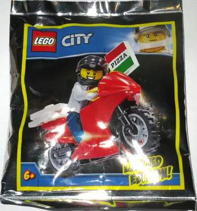 LEGO City 951909 Pizza Delivery Biker set