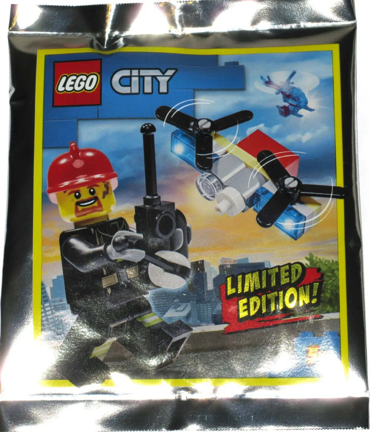 LEGO City 952002 Fireman and Drone set
