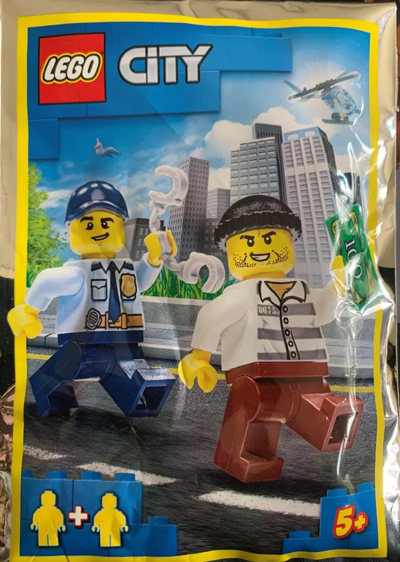 LEGO City 952016 Policeman and Robber set