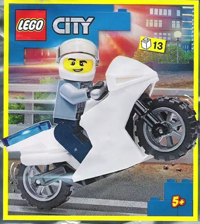 LEGO City 952103 Policeman and Motorcycle set