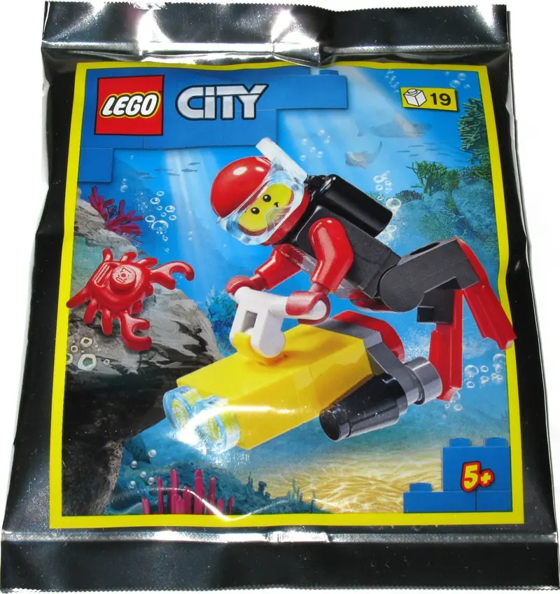 LEGO City 952107 Diver and Crab set