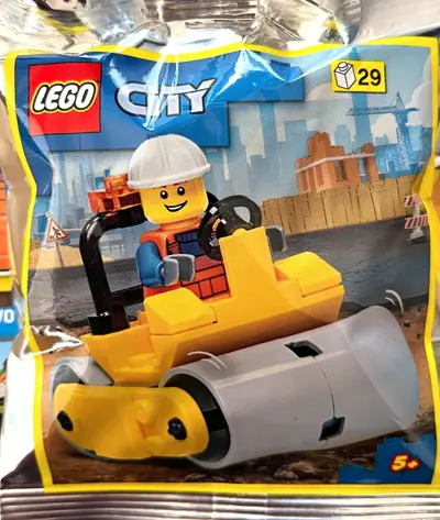 LEGO City 952210 Robbie Rolla's Steamroller set
