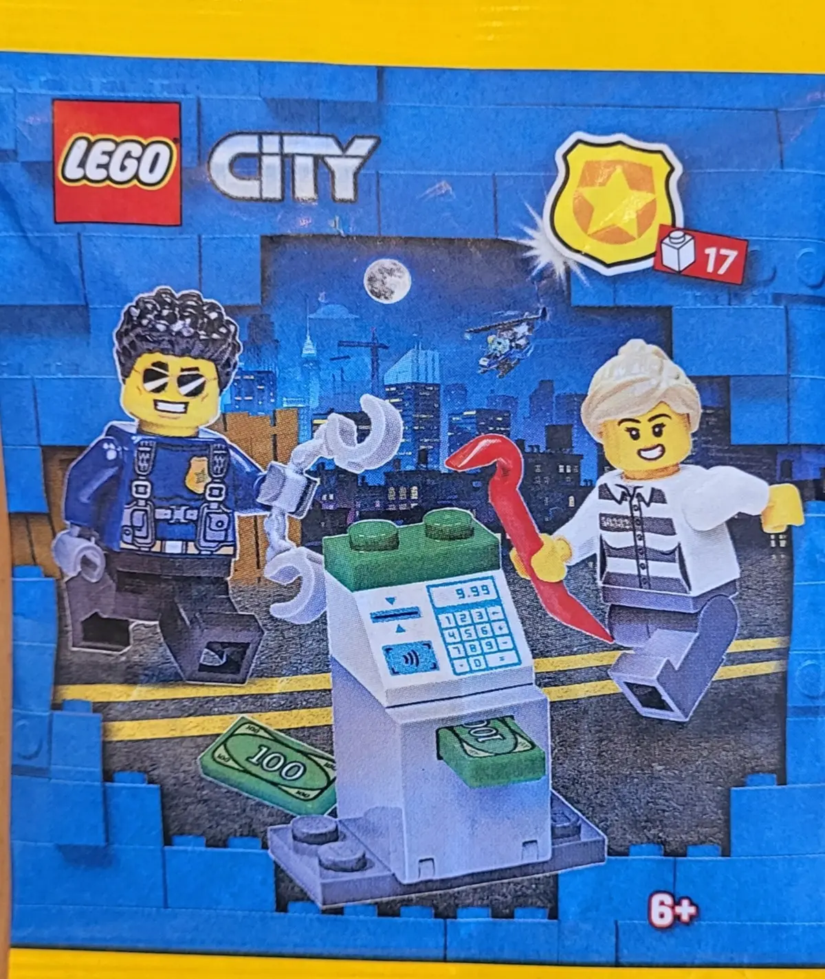 LEGO City 952304 Policeman and Crook with ATM set