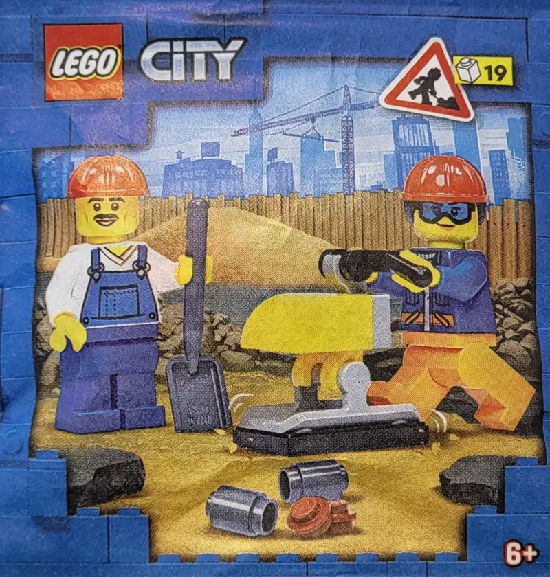 LEGO City 952305 Building Team with Tools set