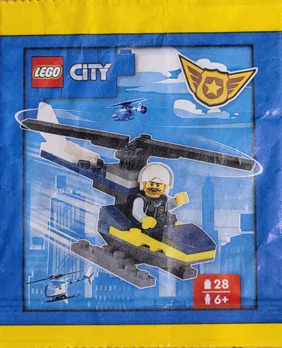 LEGO City 952402 Policeman with Helicopter set