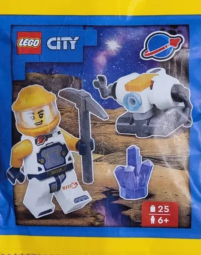LEGO City 952405 Astronaut and Robot set