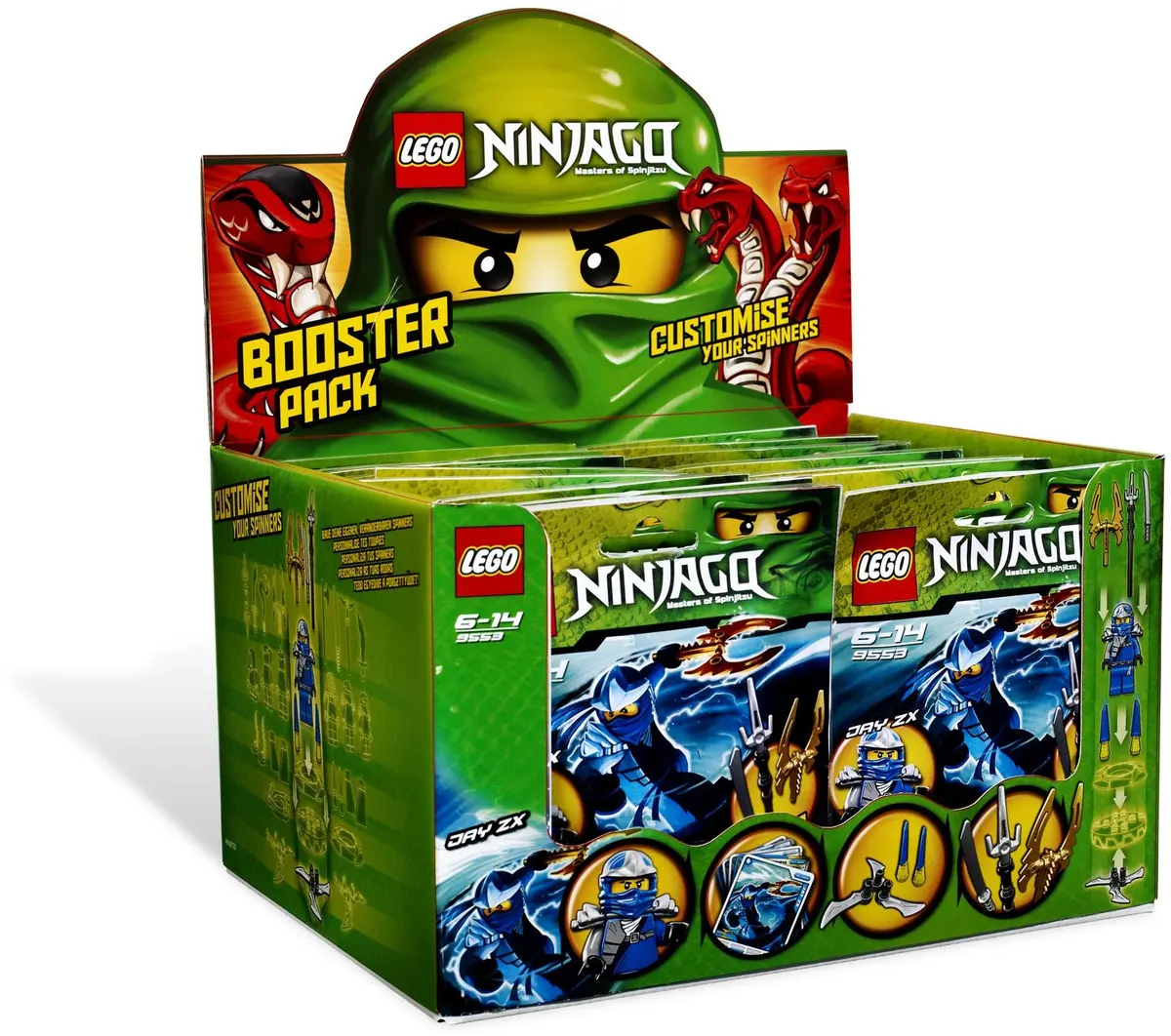 LEGO Ninjago 9553 Jay ZX set, image 2