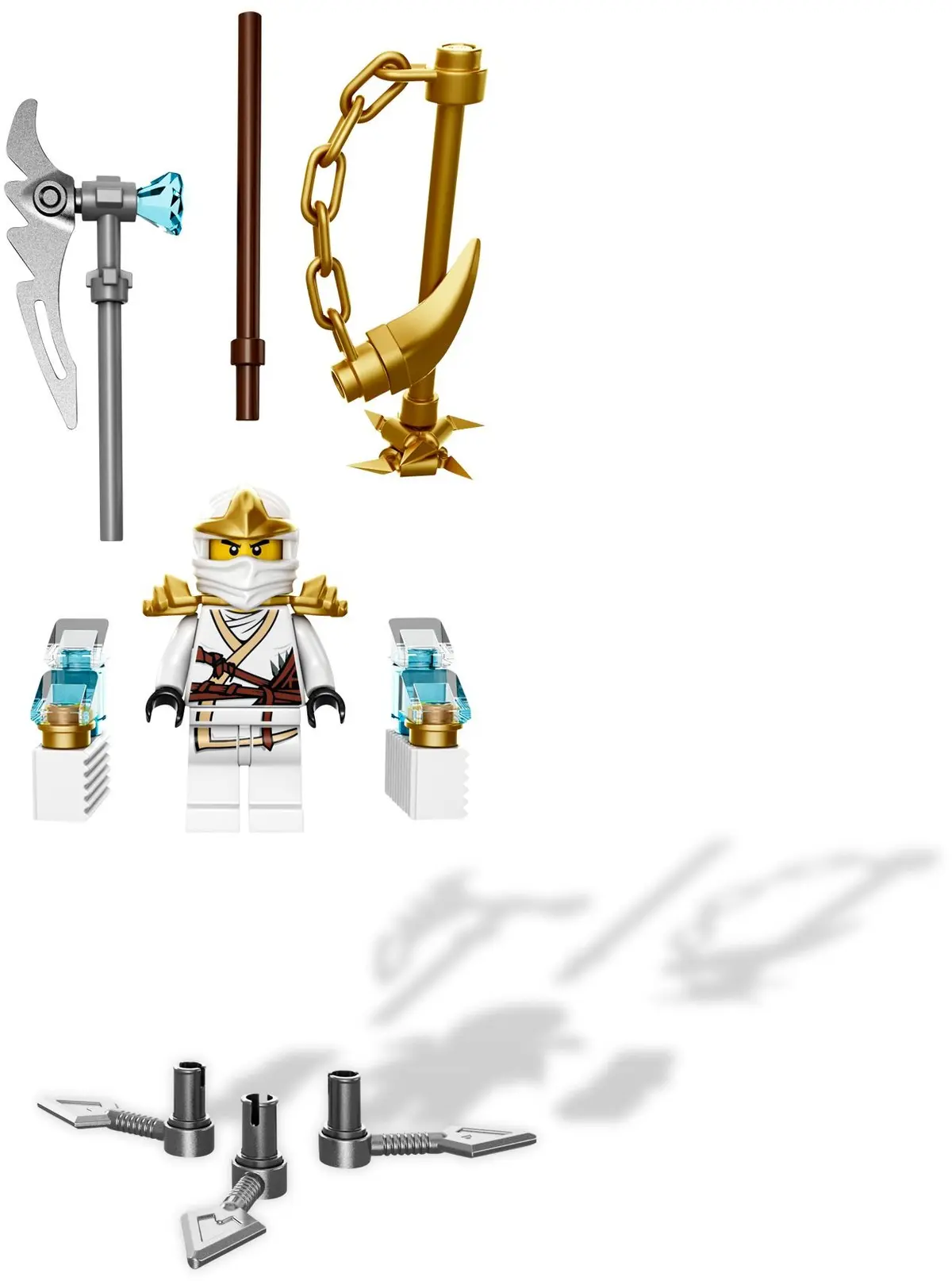 LEGO Ninjago 9554 Zane ZX set, image 4