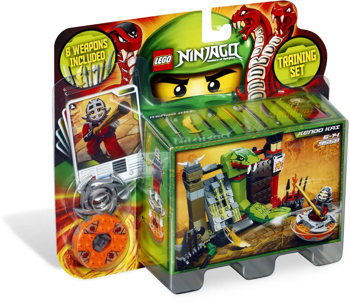 LEGO Ninjago 9558 Training Set set, image 2