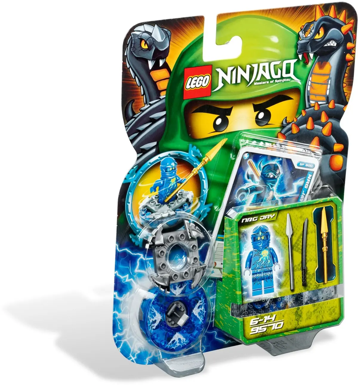 LEGO Ninjago 9570 NRG Jay set, image 2