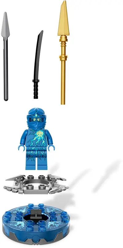 LEGO Ninjago 9570 NRG Jay set, image 4