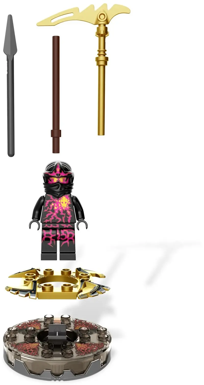 LEGO Ninjago 9572 NRG Cole set, image 3