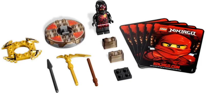 LEGO Ninjago 9572 NRG Cole set