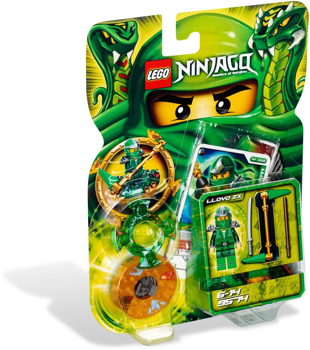 LEGO Ninjago 9574 Lloyd ZX set, image 2